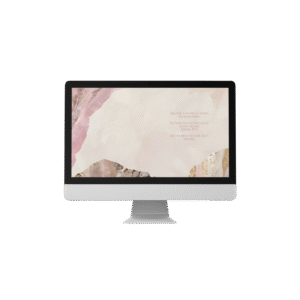 30-Day Auto Changing Christian Devotional Desktop Wallpaper – Empty Nest Support – 4K Blush Marble and Gold Digital Download