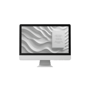30 Day Auto Changing Devotional Desktop Wallpaper Pack for Getting Married — White 3D Wave Texture 4K Backgrounds