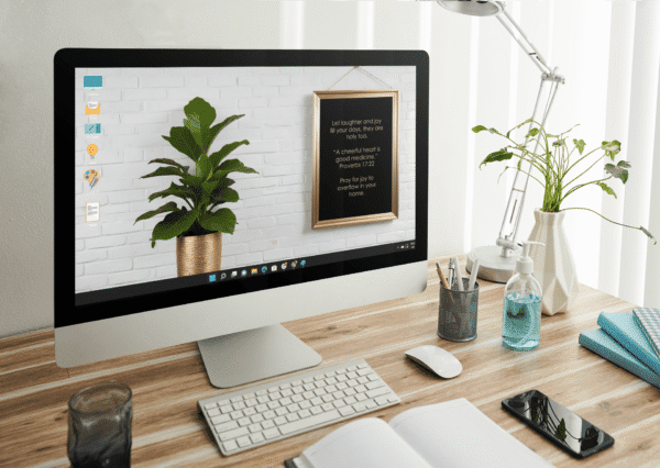 30 Day Auto Changing Devotional Desktop Wallpaper Pack for Getting Married — Ficus Gold 4K Backgrounds - Image 3