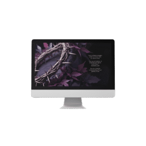 30 Day Auto Changing Christian Devotion 4K Wallpapers – Building Confidence in Christ with Crown of Thorns Theme