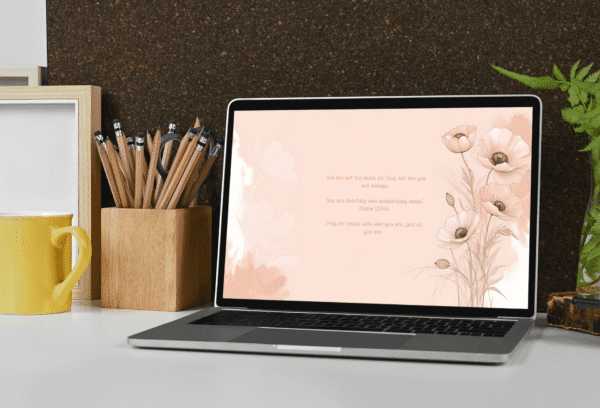 30 Day Auto Changing Christian Devotional 4K Wallpapers – Beige Growth Theme for Dealing with Depression - Image 3