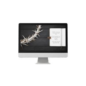 30 Day Auto Changing Christian Devotional 4K Wallpapers – Dealing with Depression Theme Featuring Thorny Crown