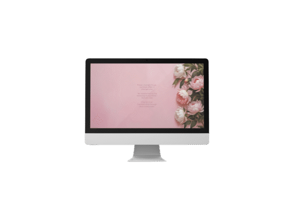 30 Day Auto Changing Christian Devotional 4K Wallpapers – Deepening Your Prayer Life Floral Theme Digital Download