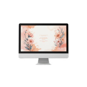30 Day Auto Changing Christian Devotional 4K Wallpapers – Deepening Your Prayer Life with Watercolor Floral Theme