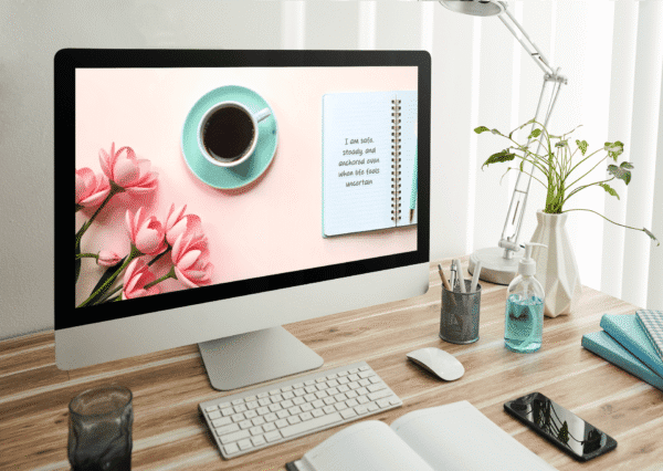 30 Day Auto Changing Emotional Resilience Affirmation 4K Wallpapers – Morning Journal Theme Digital Download - Image 3
