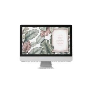 30 Day Auto Changing Emotional Resilience Affirmation 4K Wallpapers – Tropical Digital Desktop Backgrounds Download