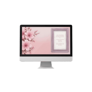 30 Day Auto Changing Christian Devotion 4K Wallpapers – Healing from a Toxic Relationship with Floral Frame Theme
