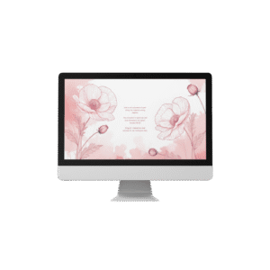 30 Day Auto Changing Christian Devotion 4K Wallpapers – Healing from a Toxic Relationship with Poppies Theme