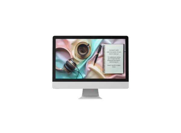 30 Day Auto Changing Christian Devotional 4K Wallpapers – Morning Journal Theme for Losing a Job or Changing Careers