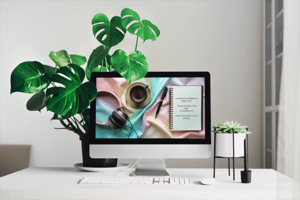 30 Day Auto Changing Christian Devotional 4K Wallpapers – Morning Journal Theme for Losing a Job or Changing Careers - Image 2