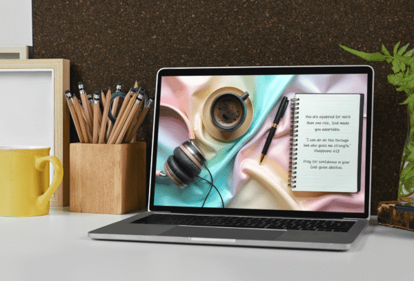 30 Day Auto Changing Christian Devotional 4K Wallpapers – Morning Journal Theme for Losing a Job or Changing Careers - Image 4