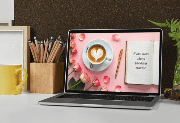 30 Day Auto Changing Positive Thinking Affirmation 4K Wallpapers – Morning Journal Theme Digital Download - Image 4