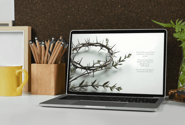 30 Day Auto Changing Christian Devotional 4K Wallpapers – Rebuilding Faith After Disappointment with Crown of Thorns Theme - Image 4
