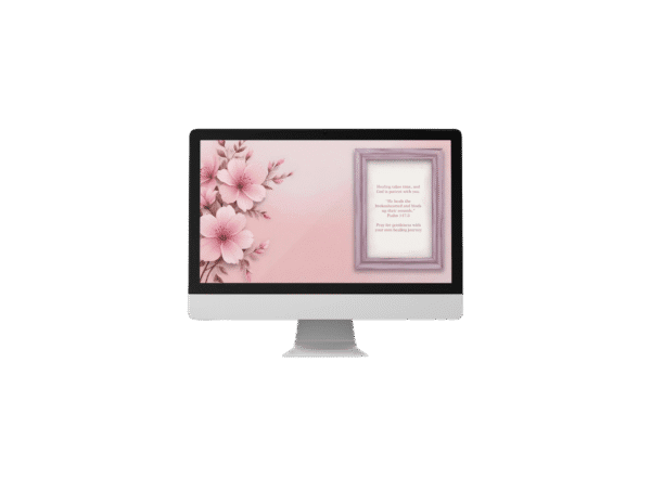 30 Day Auto Changing Christian Devotion 4K Wallpapers – Rebuilding Faith After Disappointment – Floral Watercolor Theme