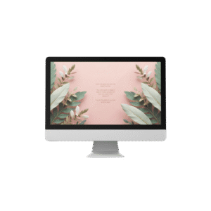 30 Day Auto Changing Christian Devotion 4K Wallpapers – Rebuilding Faith After Disappointment – Leafy Blush Theme