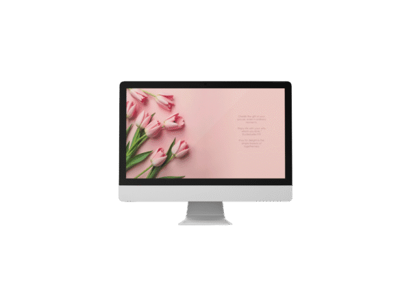 30 Day Auto Changing Christian Devotional 4K Wallpapers – Strengthening Your Marriage with Tulips Theme