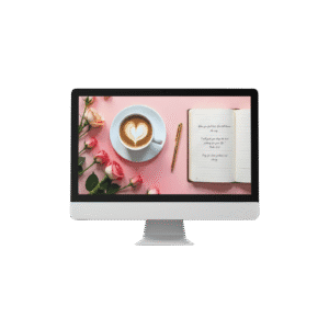 30 Day Christian Devotional 4K Wallpapers – Wrestling with Doubt or Crisis of Faith – Morning Devotion with Coffee – Auto Changing Digital Download