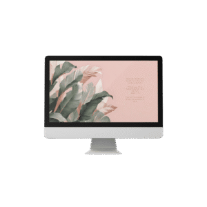 30 Day Auto Changing Christian Devotion 4K Wallpapers – Wrestling with Doubt or Crisis of Faith – Tropical Blush Theme Digital Download